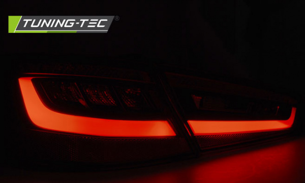 LED Lightbar Design Rückleuchten für Audi A3 8V 12-16 rot/rauch